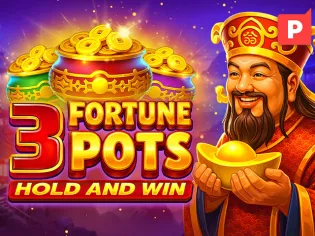 3 Fortune Pots Hold & Win screenshot